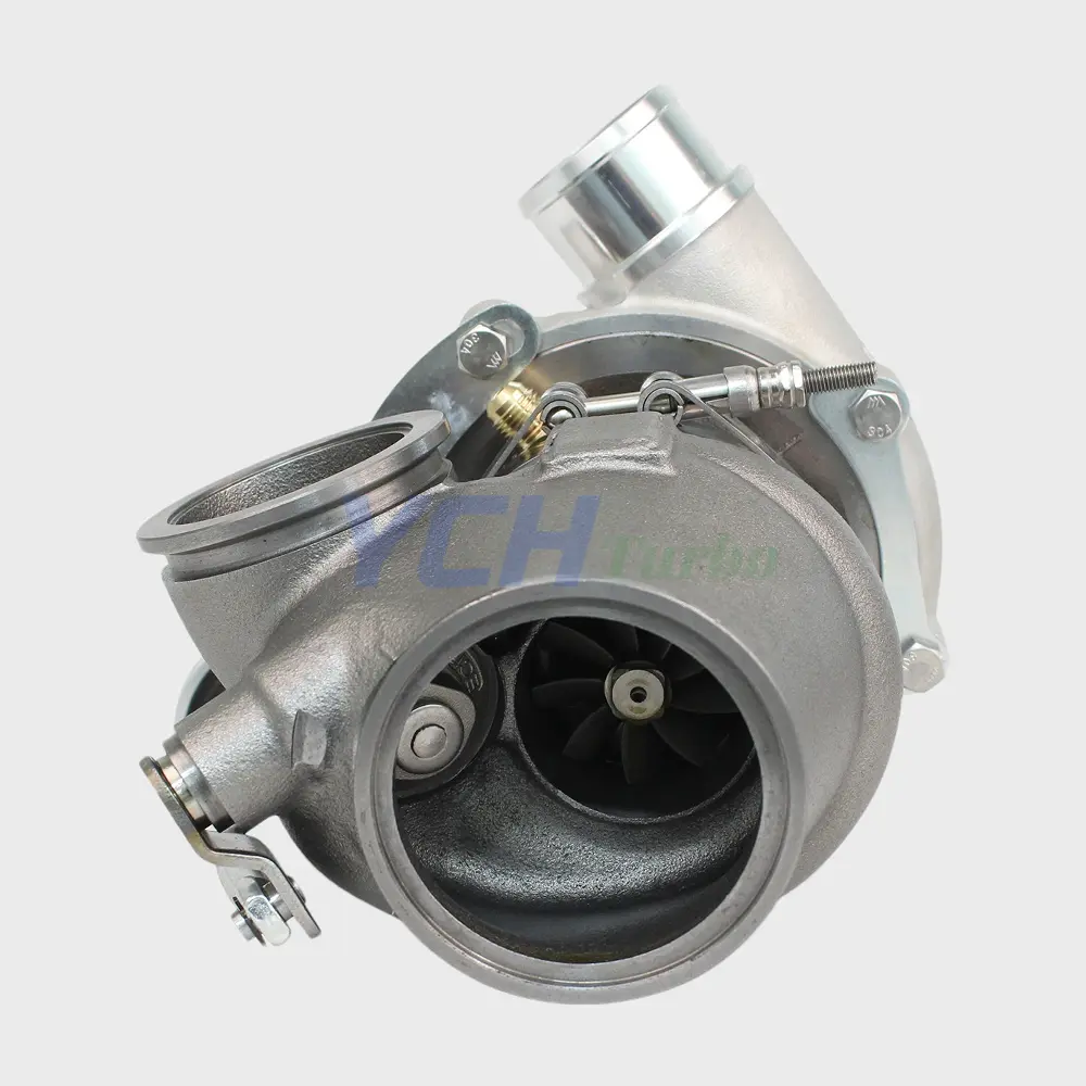 Reverse Rotation G25-660 Billet Ball Bearing Turbo Wastegated 0.49, 0.72 Dual Vband - Image 2
